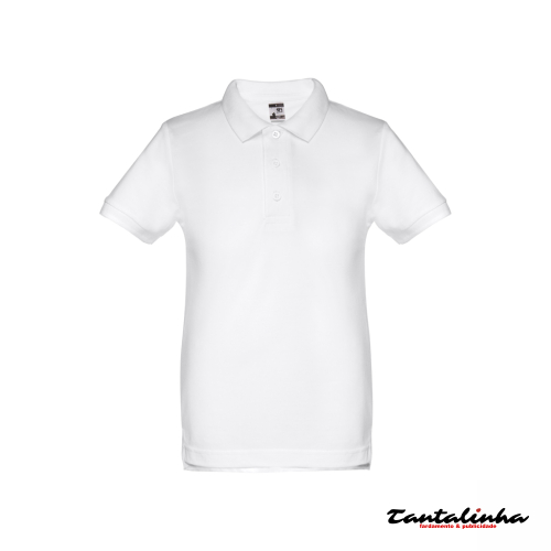 ADAM KIDS | Polo de criança unissexo 195 g/m2